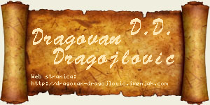 Dragovan Dragojlović vizit kartica